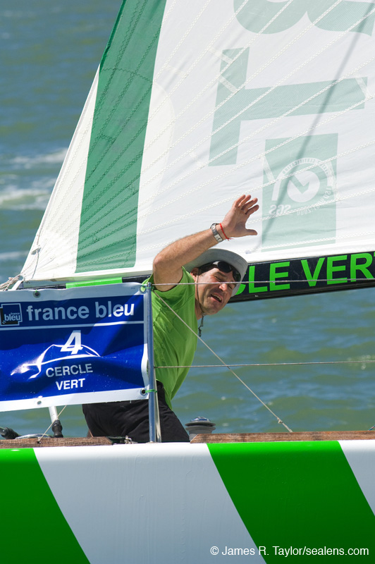Gildas Morvan, Cercle Vert, Prologue La Rochelle, Figaro 2008
